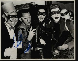 Frank Gorshin Hand Signed Autographed 8x10 " Photo W/coa - Batman - The Riddler