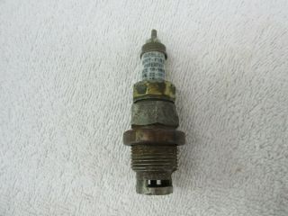 Antique Vintage Mosler Spit - Fire Spark Plug 7/8 " Collectible Dp
