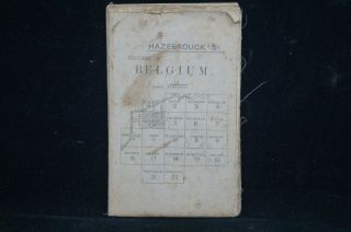 Ww1 British Canadian Belgium Edition 2 Hazebrouck 5a Trench Map 1916