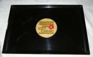 Couroc Tray American Express Sun City Classic Large 12 X 18 " Tray Sample