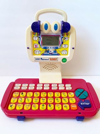 Vtech Alphabert Ready To Read Robot 16 Games Vintage Toy