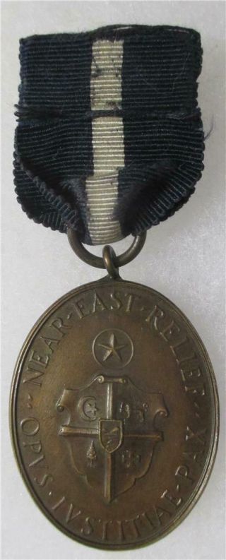 Wwi Near East Relief Medal For Armenia 1915 Turkey