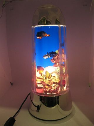1994 Rabbit Tanaka Lighting Motion Moving Fish Aquarium Lamp