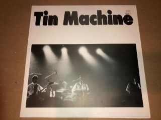 David Bowie Live In Concert Rare Vinyl Record Limited Edition Tin Machine