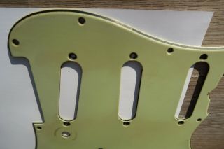 1962 Fender Stratocaster Nitrate Celluloid Green Pickguard USA Vintage ' 62 2