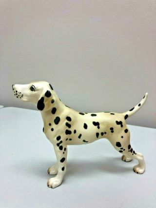 Vintage (1960’s) Lefton Ceramic Dalmatian Dog Figurine H80521 Large Hand Painted