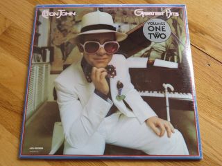 Rare Vinyl - Elton John - Greatest Hits Volumes One And Two - Mca/rca Music - Nm