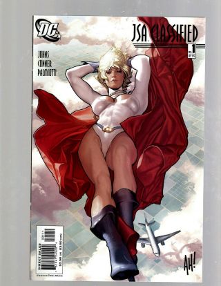 Jsa Classified 1 Nm Dc Comic Book Adam Hughes Cover Power Girl Batman Ek9