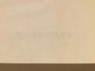 THE BEATLES ‘WHITE ALBUM’ 1ST UK STEREO PRESS,  TOP OPENER,  PICTURES,  NO.  0139353 3