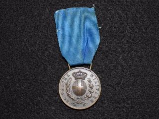 1915 Wwi Italian Army Medal Of Valor In Bronze Named - Mount Sai Busi