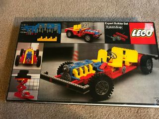 Vintage Lego Technic Expert Builder Set 956 Auto Chassis Incomplete