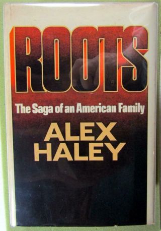 1976 Alex Haley – Signed – Roots – Slavery,  Story Of African - American Genealogy