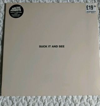 Arctic Monkeys Lp Suck It And See Vinyl