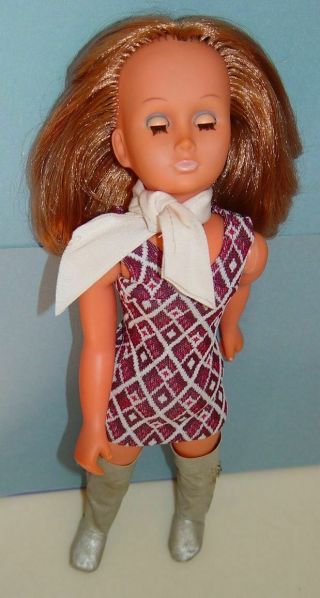 Vintage 16 " Sebino Bettina Doll Made In Italy 1960 