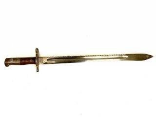 Swiss 1914 Pioneer Sawback Bayonet