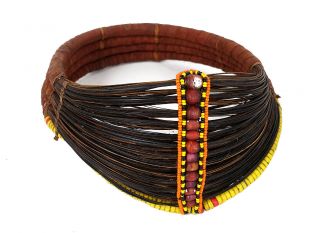 Samburu Or Rendile Beaded Necklace Collar Kenya African Art Was $450.  00