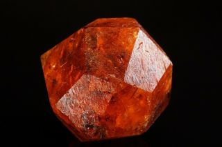 Orange Spessartine Garnet Crystal LOLIONDO,  TANZANIA 3