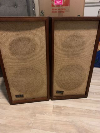 Vintage Klh Model 17 Speakers