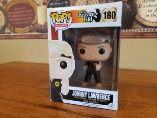 Funko Pop Television 180 - Karate Kid - Johnny Lawrence.  Vaulted.  Hard To Find