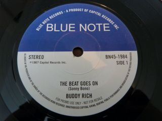 Buddy Rich - The Beat Goes On - Soul/funk - Very Good,