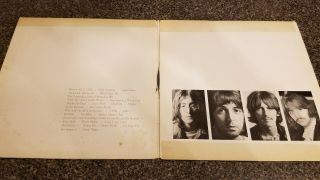 The Beatles - White Album Double Vinyl LP - 1968 - Numbered w/ Poster - SWBO - 101 3