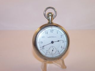 Vintage Waltham 18s 17 Jewel No.  15 Swing Out Case Pocket Watch,  1891 - 1895