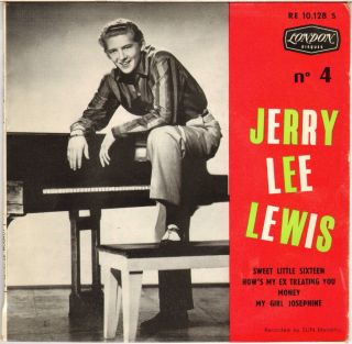 Jerry Lee Lewis " Sweet Little Sixteen " French 60 