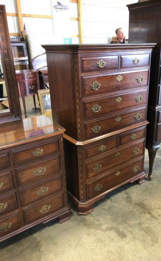 Pa Pennsylvania House Cherry Bedroom Set Suite Large Chest Dresser Nightstands