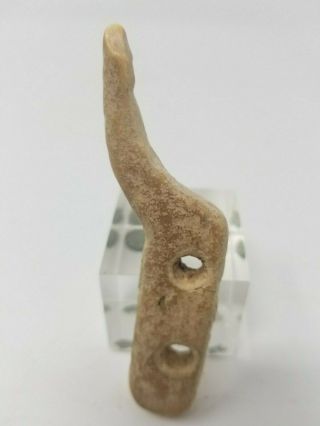 Antique Inuit Eskimo Dorset Bering Sea Caribou Bone Tool Artifact 8/25