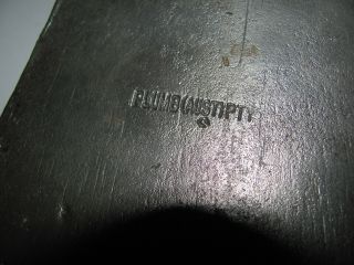 Vintage Hytest Forged Tools Plumb Australia Pty Ltd 4 1/2lb Axe Head 2
