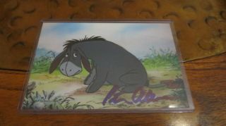 Peter Cullen Voice Of Eeyore In Disney Winnie The Pooh Signed Autographed Photo