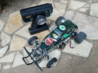 Tamiya Frog Racing Team 1/10? Rolling Chassis With Body Vintage With Remote