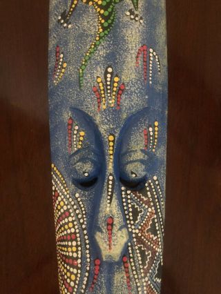 Tribal Hand Carved and painted mask 2