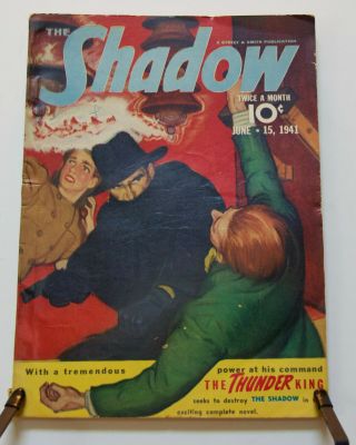 Pulp Mag.  The Shadow: June 15,  1941