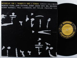 Idrees Sulieman Interplay For 2 Trumpets And 2 Tenors Fantasy Ojc - 292 Lp