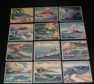Lqqk 12 Vintage 1939 The World In Arms Gum Cards 2