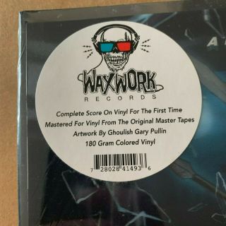 Waxwork Friday the 13th Part 3 3D LP Vinyl Record 1st Ed Lenticular 3