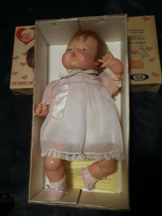 Vintage Ideal Tiny Thumbelina Doll W/box