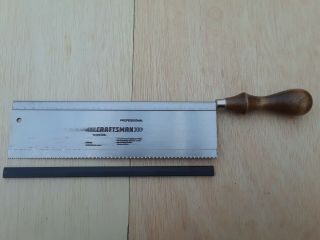 Vintage Professional Craftsman 10 " Dovetail Saw No.  9 - 35194 Made In Usa