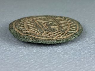 191124 - Rare Aksumite kingdom,  stone coin (Axum) - Ethiopia. 3