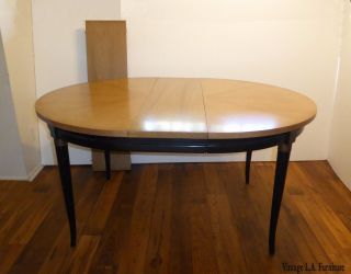 Vintage Mid - Century Modern Dining Table W 2 Leaves By American Of Martinsville