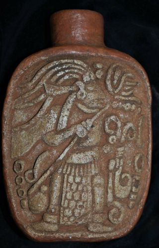 Orig $399.  Pre Columbian Mayan Poison Pot 6 " Prov