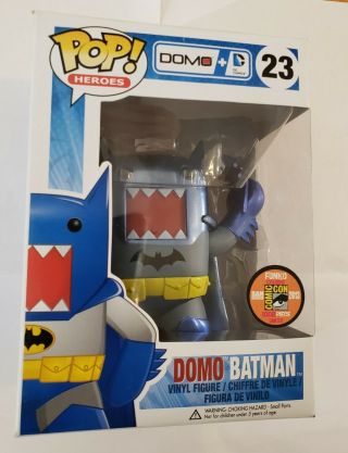 Funko Pop Heroes Sdcc Limited Edition Metallic Domo Batman 23