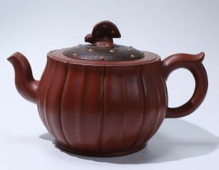 Chinese Tea Pot，purple Sand Pot Teapot Ceramic Long 16.  8cm
