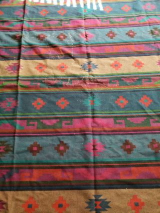 Vintage Pendleton Woolen Mills Chief Joseph Beaver State Robes & Shawls Blanket