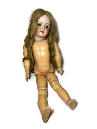 Antique German Simon Halbig Heinrich Handwerck Bisque Doll 23”