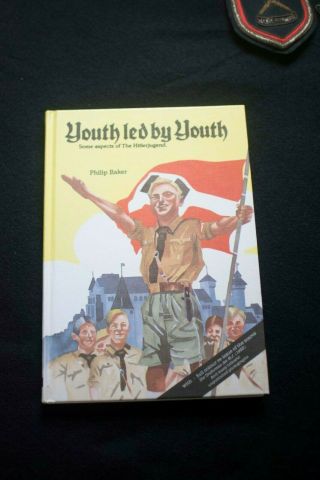 Rare Youth Led By Youth (signed By Author) Ww2 German Uniforms & Insignia Book