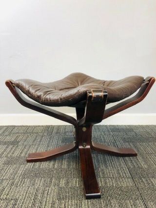 Vintage Retro Danish Sigurd Ressell Falcon Chair Stool 1970,  S