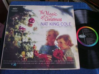 Nat King Cole/the Magic Of Christmas/1960 Mono Lp/capitol W - 1444/ex,  To -