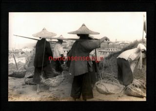 Singapore Chinese Women Labourers Excavating Earth Unique Vintage Rp 1930 